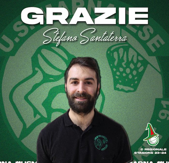 La Marnatese Basket ringrazia Stefano Santaterra