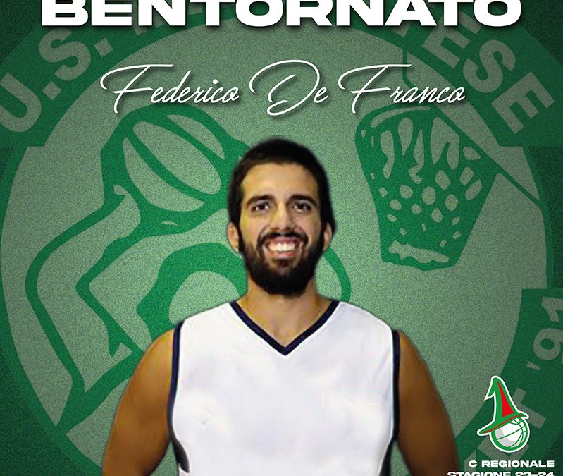 La Marnatese dà il bentornato a Federico De Franco